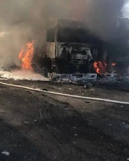 Атака украинского дрона на автобус: пять жертв в Белгородской области