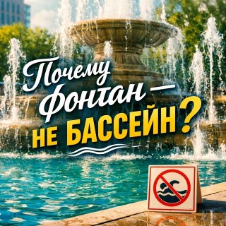 Опасности фонтанов: что нужно знать перед купанием