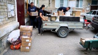 Гуманитарная помощь из Буденновского округа на Луганск