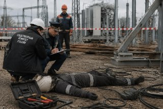 Трагедия на стройплощадке: электромонтажник погиб от удара током